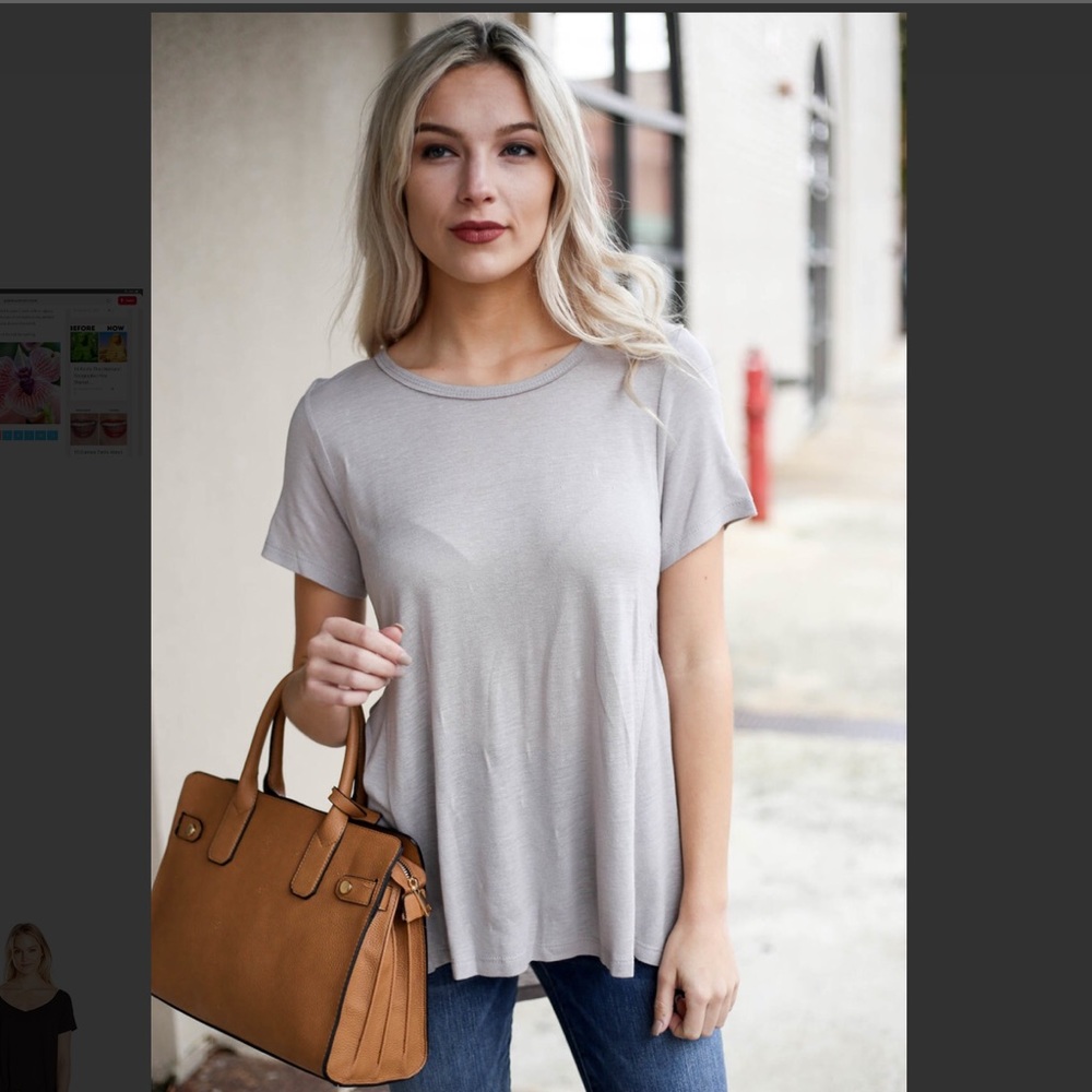 Oversized swing tee- Like new!